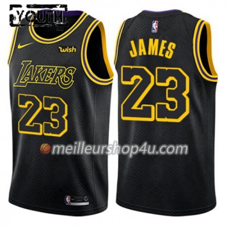 Maillot Basket Enfant Los Angeles Lakers LeBron James 23 Nike City Edition Swingman